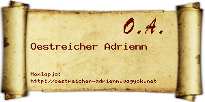 Oestreicher Adrienn névjegykártya
